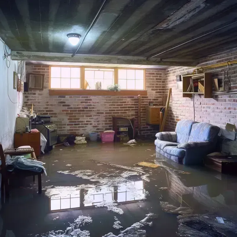 Flooded Basement Cleanup in Linden, TX